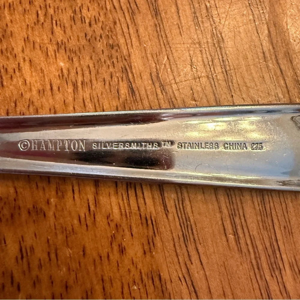Hampton Silversmiths Stainless 235 Flatware Replacement Pcs 1 Knife 1 Salad Fork